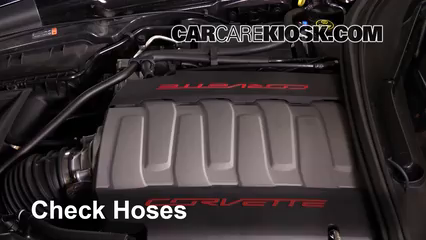 2015 Chevrolet Corvette Stingray 6.2L V8 Convertible Hoses Check Hoses